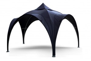 Zelt DOME_schwarz    
